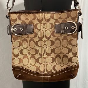 Coach Signature Shoulder Purse